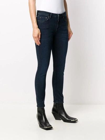 Shop Acne Studios Climb Stretch Fit Jeans In Blue