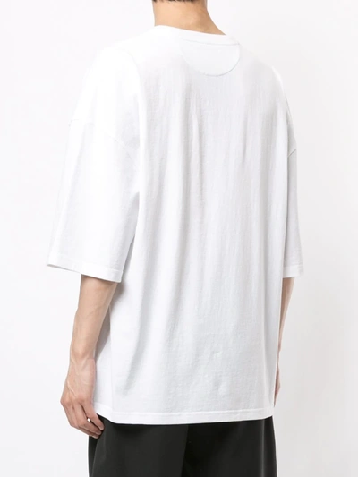 Shop Bottega Veneta Loose Fit T-shirt In White