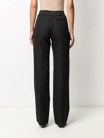 Shop Haider Ackermann Straight Leg Tailored Trousers In Black