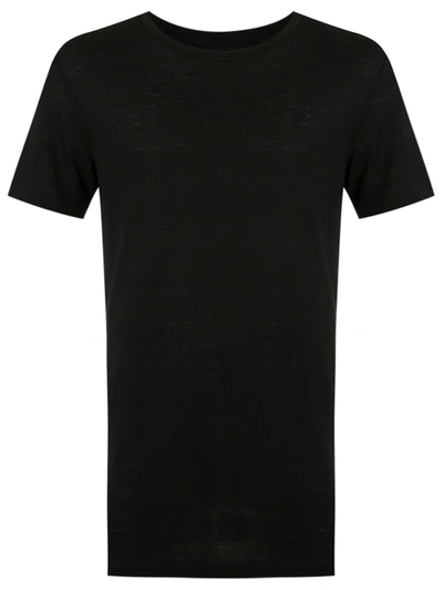 Shop Osklen Long T-shirt In Black
