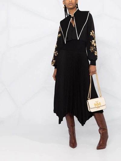 Tory Burch Small Eleanor Shoulder Bag In Neutrals