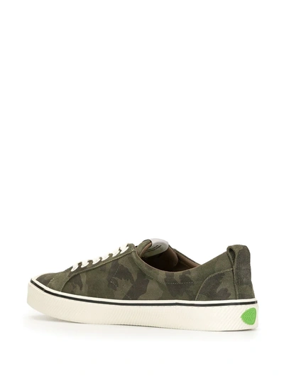 Shop Cariuma Oca Camouflage-print Low-top Sneakers In Green