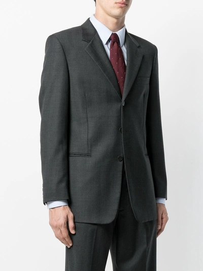 Pre-owned Versace Classic Blazer Jacket In Grey