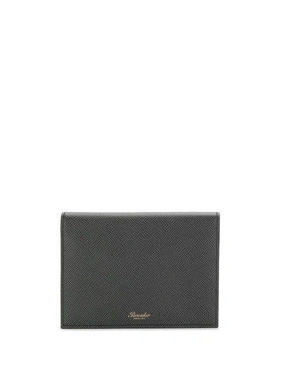 Shop Pineider Bi-fold Logo Cardholder In Black