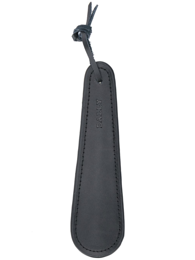 Shop Bally Embroidered Logo Shoehorn In Black