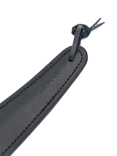 Shop Bally Embroidered Logo Shoehorn In Black