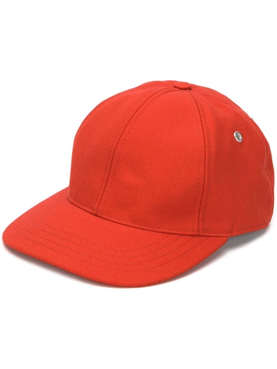 Shop Ami Alexandre Mattiussi Classic Baseball Cap In Red