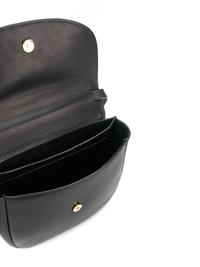 Shop Saint Laurent Kaia Shoulder Bag In Black