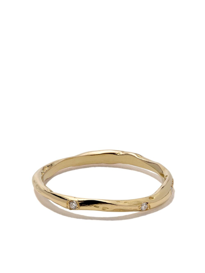 Wouters & Hendrix Gold 18kt Yellow Gold Diamond Band In Yellow Gold