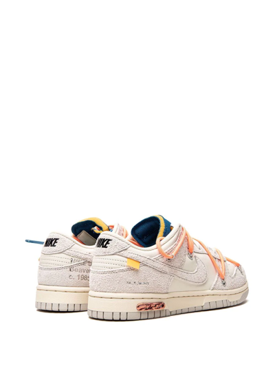 Nike X Off-white Dunk Low Sneakers In Grey