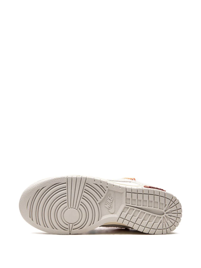 Nike X Off-white Dunk Low Sneakers In Grey