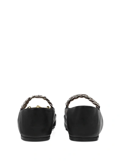 Shop Gucci Horsebit Ballerina Shoes In Black