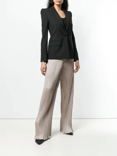 Givenchy Single-breasted Blazer In Black