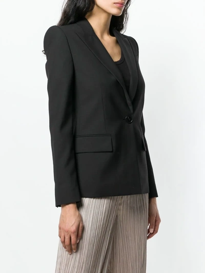 Givenchy Single-breasted Blazer In Black