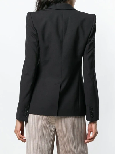Givenchy Single-breasted Blazer In Black