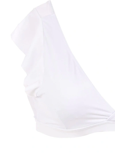 Shop Brigitte Plain Bikini Set In White