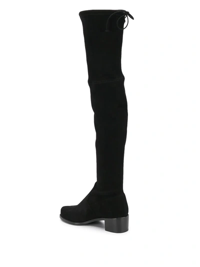 Stuart Weitzman Midland Over-the-knee Boots In Black