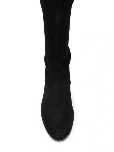 Stuart Weitzman Midland Over-the-knee Boots In Black