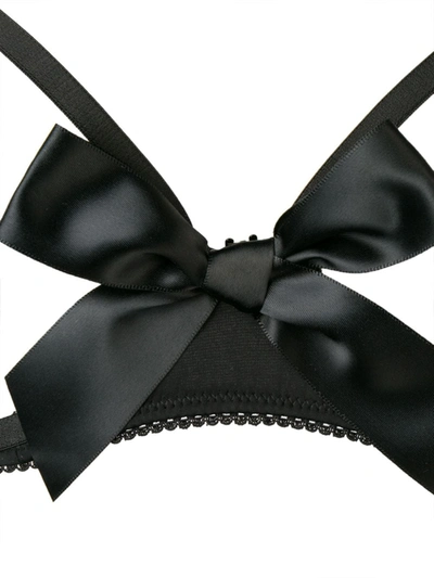 Maison Close Le Petit Secret Open Cup Bra In Black