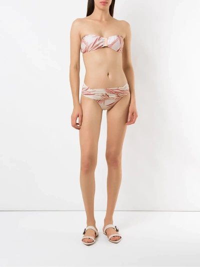 Lygia & Nanny Jasper Printed Bikini Bottom In Neutrals