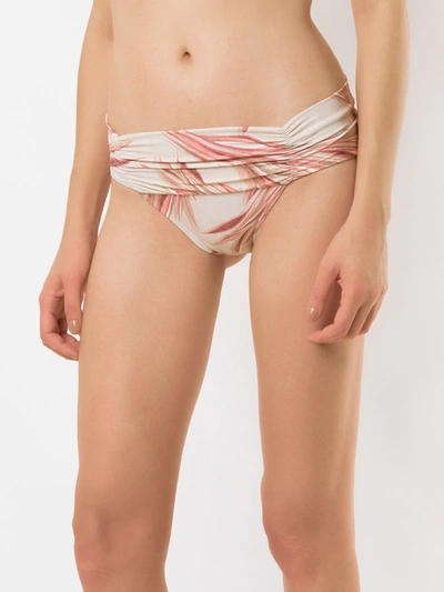 Lygia & Nanny Jasper Printed Bikini Bottom In Neutrals