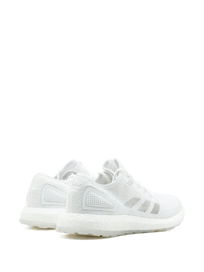 Shop Adidas Originals Pureboost "sneaker Exchange" Sneakers In White