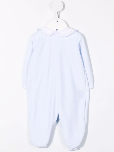 Shop Siola Textured-detail Pajama In Blue