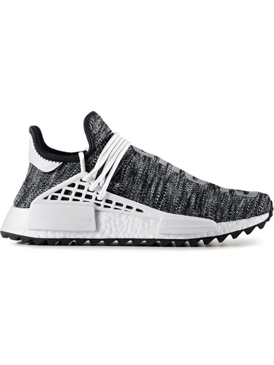Shop Adidas Originals X Pharrell Williams Human Race Nmd Tr "oreo" Sneakers In Black