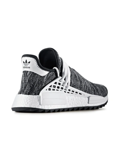 Shop Adidas Originals X Pharrell Williams Human Race Nmd Tr "oreo" Sneakers In Black