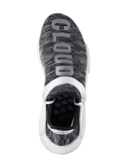 Shop Adidas Originals X Pharrell Williams Human Race Nmd Tr "oreo" Sneakers In Black