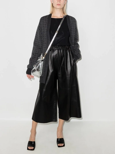 Wolford Aurora Crew-neck Top In Black