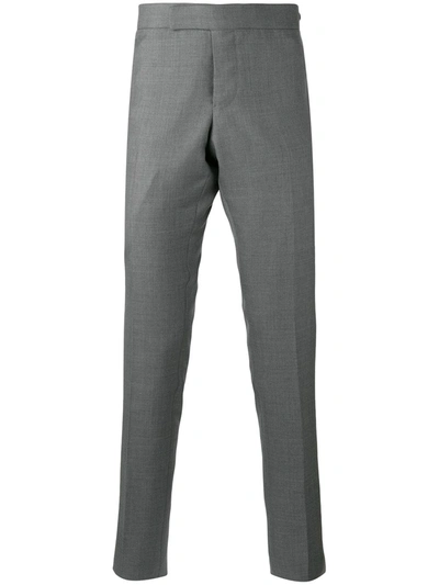 Shop Thom Browne Classic Tailored Trousers In Grey
