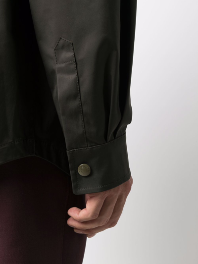 Valentino Men's Nylon Overshirt Vltn In Green