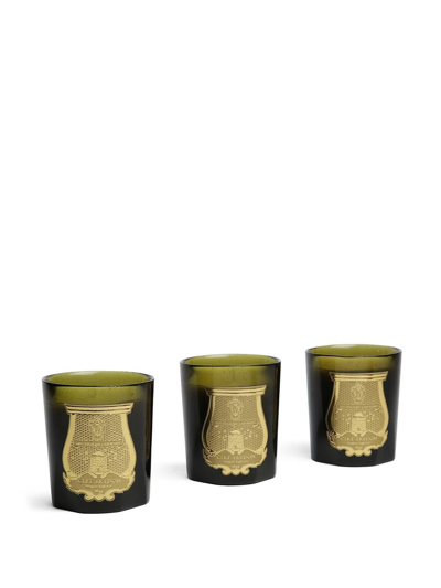 Cire Trudon Trudon Ernesto Leather And Tobacco Candle In Green