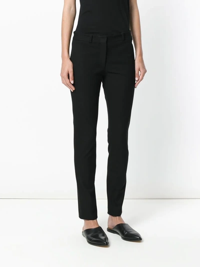 Shop Joseph Skinny Tailored Trousers In Black