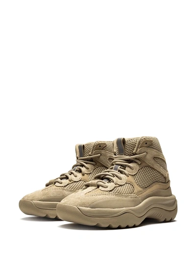 Adidas Originals Desert "rock" Boots In Green