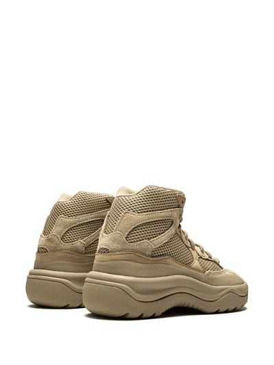 Adidas Originals Desert "rock" Boots In Green