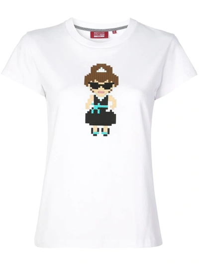 Shop Mostly Heard Rarely Seen 8-bit Grace T-shirt In White