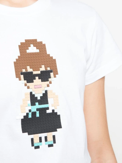 Shop Mostly Heard Rarely Seen 8-bit Grace T-shirt In White