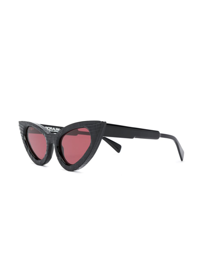 Shop Kuboraum Y3 Sunglasses In Black