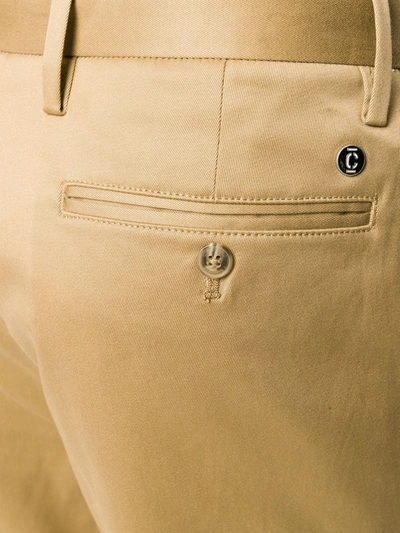 Shop Closed Boston Straight-leg Chinos In Brown