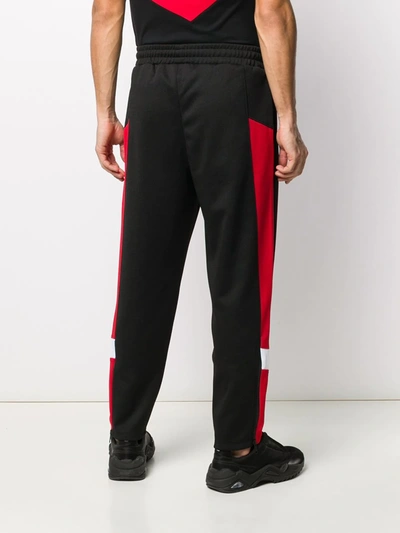 Shop Givenchy Panelled Track Pants In Black