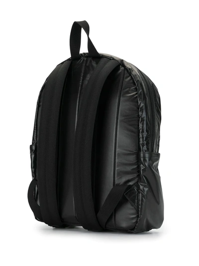 Shop Saint Laurent Nuxx Logo Backpack In Black