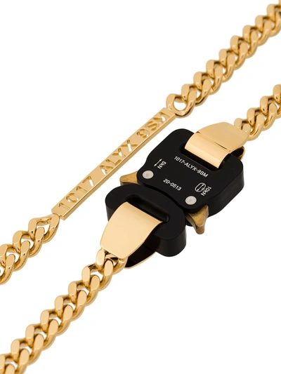 Shop Alyx Buckle Chain Necklace In Gold