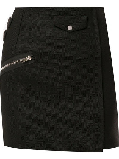 Shop Yang Li Straight Mini Skirt In Black