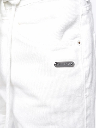 Off-white Loose Fitted Jeans In White