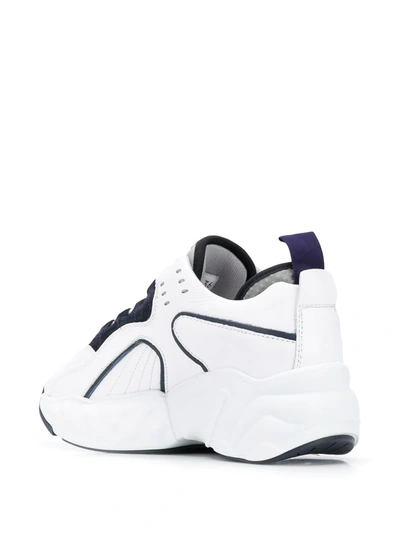 Shop Acne Studios Manhattan Low-top Sneakers In White