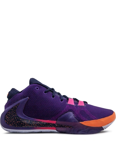 Nike Zoom Freak 1 'all Bros 4' Ge Basketball Shoe In Voltage Purple,pink  Blast,white,blackened Blue | ModeSens