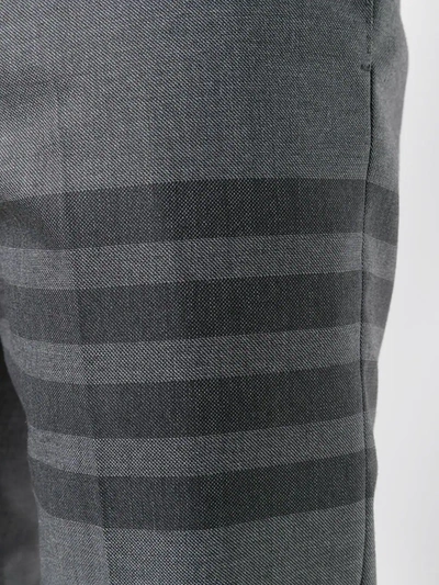 Thom Browne 4-bar Skinny-fit Trouser In Grey