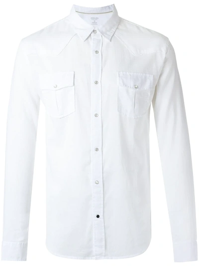 Shop Osklen Classic Shirt In White